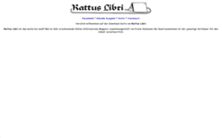 Screenshot Rattus Libri