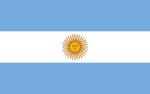 Flagge Argentiniens