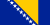 Flagge Bosnien und Herzegowinas