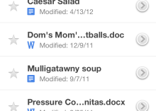 Getting started with Google Docs for iOS