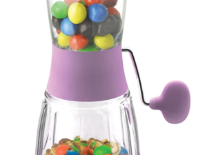 Chop, shake, and dip ice-cream toppings fast