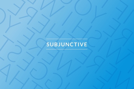 subjunctive
