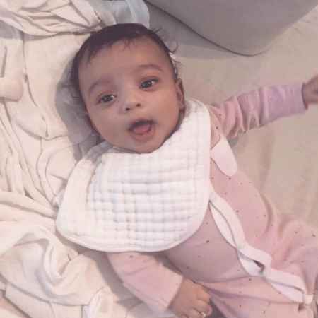 Kim Kardashian West shared this photo of Chicago West to Instagram on March 17, 2018. Caption: "Morning cutie ??"