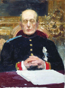 Probedonoscev gemalt von Repin Probedonoscev gemalt von Repin