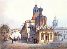 Stadttor zum Kitajgorod 1852 Stadttor zum Kitajgorod 1852