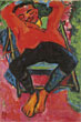 Erich Heckel - Der schlafende Pechstein