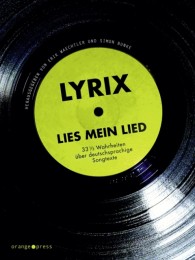 Erik Waechtler, Simon Bunke (Hg.): Lyrix – Lies mein Lied