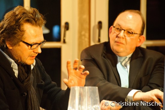 Andreas Fröhlich und Denis Scheck