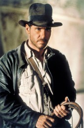Harrison Ford als Indiana Jones in „Jäger des verlorenen Schatzes“, 1981