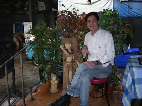 Christopher G. Moore in Bangkok