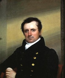 James Fenimore Cooper. Gemälde von John Wesley Jarvis, 1822.
