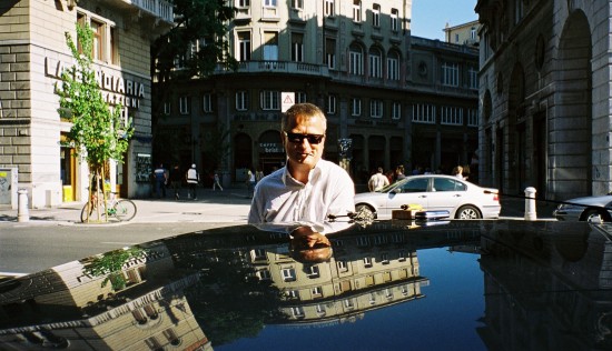 Veit Heinichen in Triest  (Foto: P. Münder)