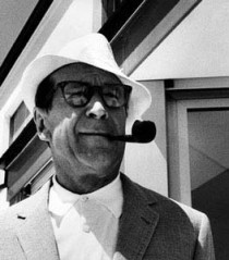 Georges Simenon, 1963, Foto von Erling Mandelmann