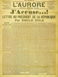 Der offene Brief J’accuse
