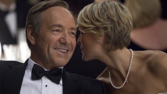  Mr. und Mrs. Macbeth: Kevin Spacey und Robin Wright intrigieren in Washington. (Foto: Sony Pictures Television Inc.) 