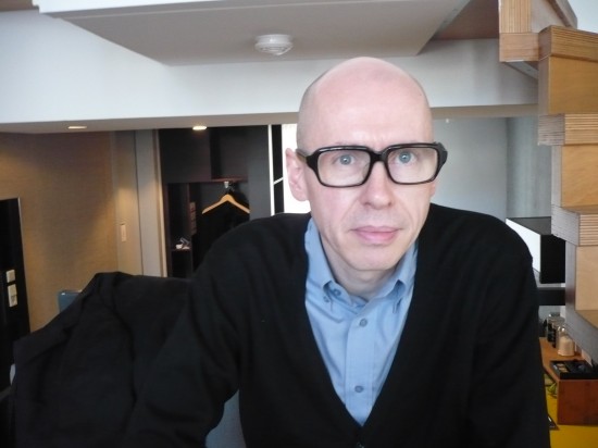 David Peace in Hamburg (März 2014) Photo: P. Münder