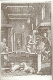 E. T. A. Hoffmanns Vorlage: Cervantes' Gespräch zweier Hunde (wikimedia commons)