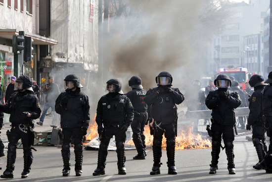 EZB Demo am 18.03.2015