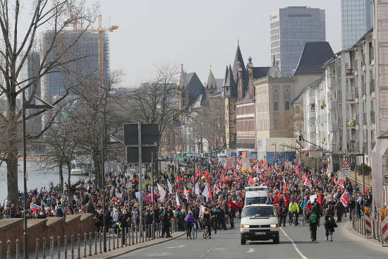 EZB Demo am 18.03.2015