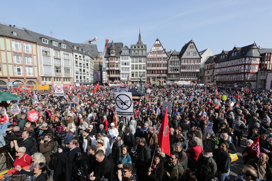 EZB Demo am 18.03.2015