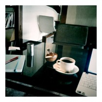 Im Café Bibliotic Hello