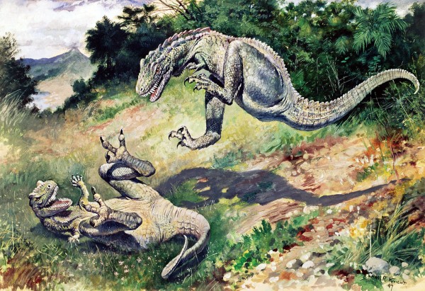 Illustration von Charles R. Knight