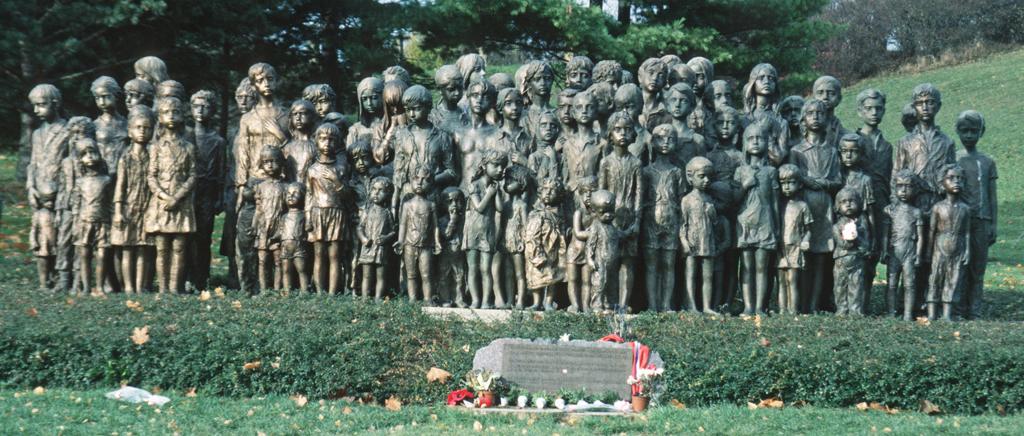 Denkmal der Kinder von Lidice