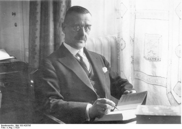 Thomas Mann, 1929