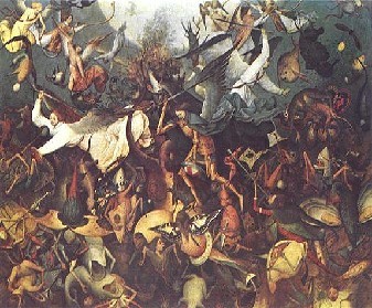 Pieter Brueghel d. Ä.: Sturz der gefallenen Engel (1562)