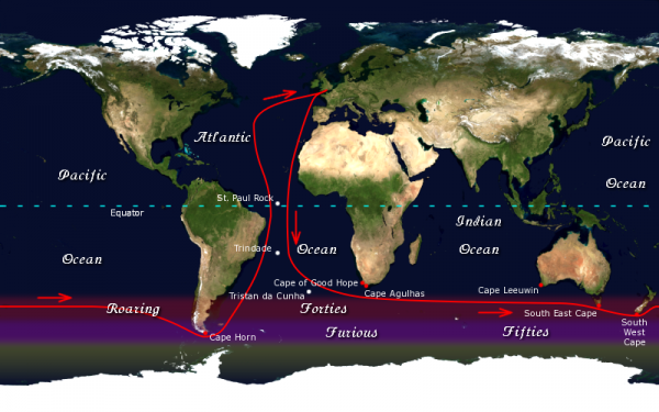 GoldenGlobeRaceRoute