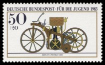 Briefmarke Fahrrad