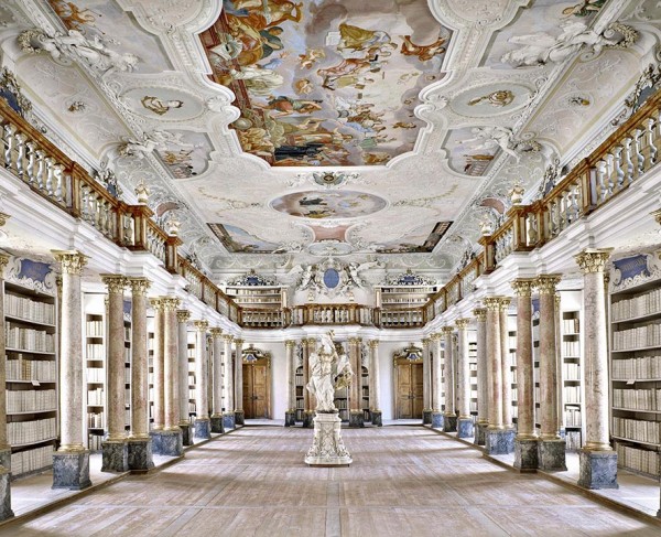 Biblioteca di Ottobeuren in Germania