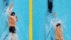 Coach Bowman on Phelps-Lochte cat and mouse game