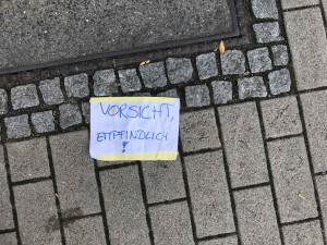 empfindlich