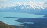 Learn More & Get Involved
· Katmai National Park and Preserve
From high on Dumpling Mountain (elev 2440', 744m) you can see all of Brooks Camp, and much of the surrounding country. On a clear day you can even see the active volcanoes that border the Valley of Ten Thousand Smokes.