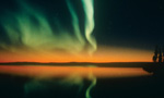 Aurora Borealis is a natural light display caused by the collision of energetic charged particles with atoms in high altitude atmospheres. Experience the beauty of this scientific phenomenon, and let us know if you catch an amazing burst of light.
