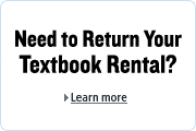Return Your Textbook Rentals