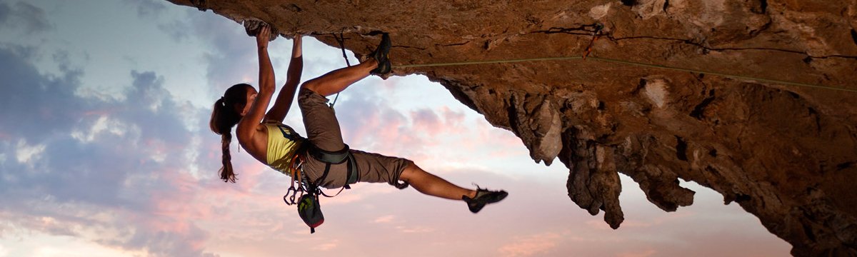 rock climbing