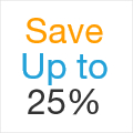 Save up to 25%