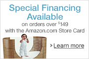 Special Financing Available on Orders over $149 with the Amazon.com Store Card
