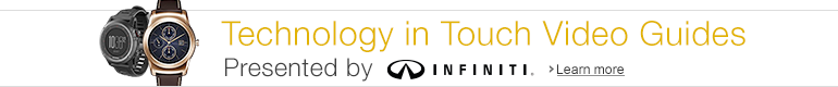Technology In Touch with Infiniti Q50