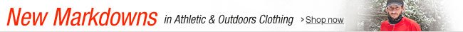 Athletic Clothing Markdowns
