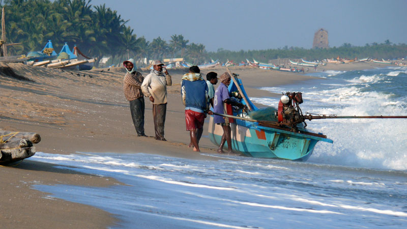 Tsunami hits Indian Coast