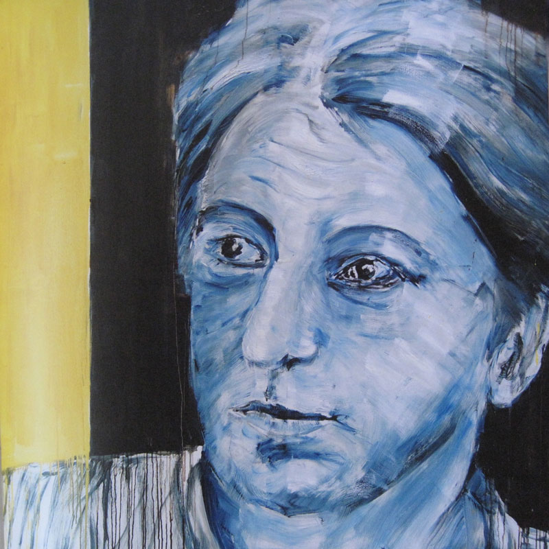Gerald Ganglbauer portraitiert von Oskar Stocker