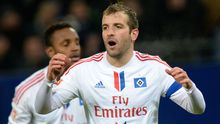 HSV-Kapitän Rafael van der Vaart während des Spiels gegen den VfB Stuttgart.