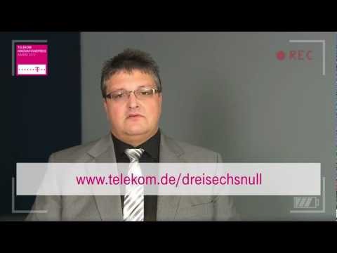 Innovationspreis 2012: Telekom-Manager Dirk Backofen motiviert im Video-Pitch zur Teilnahme