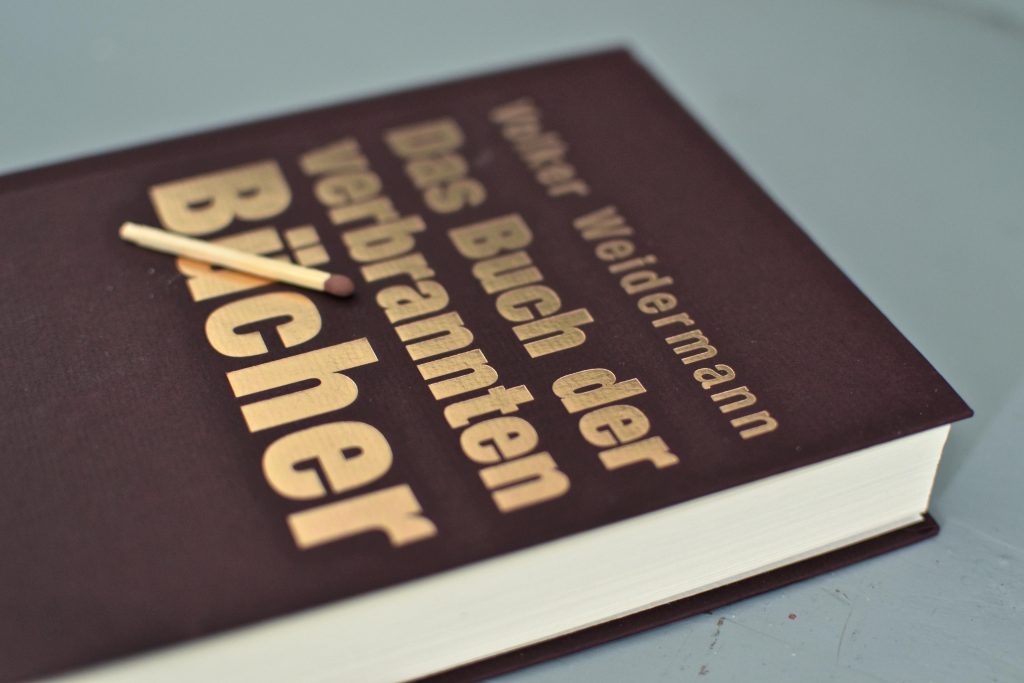 Volker Weidermann: Das Buch der verbrannten Buecher