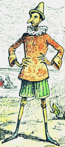 Pinocchio by Enrico Mazzanti (1852-1910)