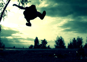 Slacken am Abend (Foto: Paul Laub)