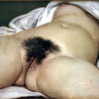Der Ursprung der Welt (L'Origine du monde, 1866) von Gustave Courbet (1819–1877)